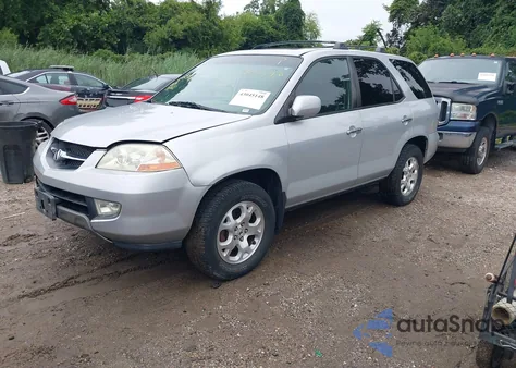 2001 Acura Mdx из США, поврежденный, VIN 2HNYD18691H540847